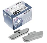Stix 50 Masses d’équilibrage 40g en Acier FE/S pour Jantes Acier