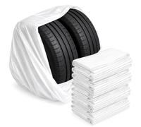 Stix 500 Sacs à Pneus XXL 1000x1000 mm LDPE 30 µm Blanc