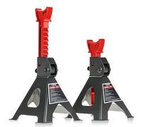 STIX Chandelles de Levage à crémaillère 3T Réglables de 290 à 425 mm 3000kg Idéal pour Atelier et Réparation JS-3T