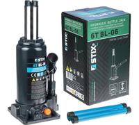 STIX Cric hydraulique pour bouteilles BL-06, capacité 6000kg, hauteur : 200 - 405mm