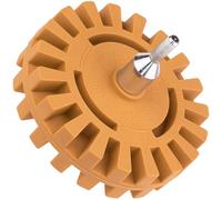 STIX disque en gomme 100 mm pour retirer colle et film autocollant sans abîmer la peinture