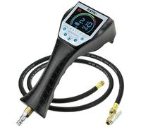 STIX HATI-2 Gonfleur de pneus automatique, 0-16 bar, écran LCD | Recharge USB-C, tuyau 150 cm, régulation automatique de la pression, idéal pour ateliers