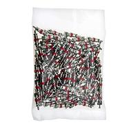 Stix Lot de 100 Embouts de Valve Courts pour Voiture, Camion, Moto, vélo