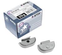Stix Lot de 100 Masses d'Équilibrage 20g Acier FE/S pour Jantes Acier