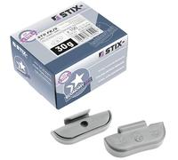 STIX Lot de 100 Masses d'Équilibrage 30g Acier FE/S pour Jante Acier