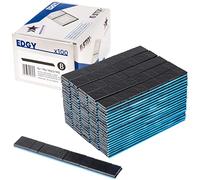 STIX Lot de 100 Poids d'Équilibrage ZN Stix, 5+10g Noir 6kg pour Jantes Aluminium, Poids en pour Voitures et SUV