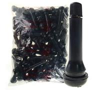 Stix Lot de 100 Valves en Caoutchouc TR418 Snap-in pour Jantes - Montage Rapide pour Pneus Voiture