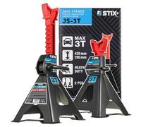 STIX Lot de 2 Chandelles de Levage 3T Réglables 290-420 mm JS-3T