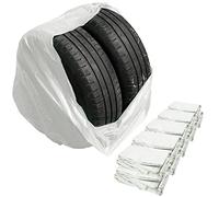 Stix Lot de 200 Sacs de Pneus XXL 1000x1000mm, Sac LDPE Résistant, pour Stockage et Transport de Pneus Jusqu’à 22 Pouces