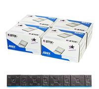 Stix Lot de 400 masses adhésives pour jantes en aluminium - 5 + 10 g - Noir - Poids d'équilibrage - 24 kg - Barre adhésive