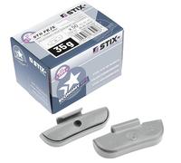 Stix Lot de 50 Masses d'Équilibrage 35g en Acier FE/S pour Jante Acier
