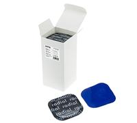STIX Lot de 50 Rustines Radiales X1 45x45mm Réparation Pneu Auto Camion | Caoutchouc haute résistance, vulcanisation à froid et à chaud, réparation durable de pneus