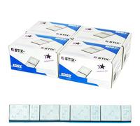 Stix Masselottes Adhésives Jantes Alu Zinguées 60g 5+10g 400 Pièces Slim | 400 masses d'équilibrage adhésives pour jantes alu, profil Edgy Slim, poids 60g par barre segmentée (5g+10g)