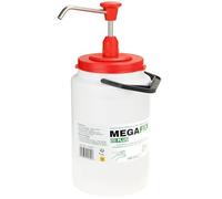 STIX Nettoyant professionnel pour les mains avec pompe doseuse et support mural Pâte de lavage pour les mains 3 l (pâte de lavage pour les mains 3 l avec distributeur à pompe)