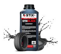 Stix Peinture Noire pour Pneus 1L - Protection Longue Durée, Rénovateur Noir pour Tous Types de Pneus