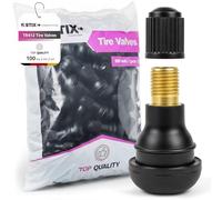 Stix TR412 Lot de 100 valves de pneus en Caoutchouc pour Voiture 11,3 mm