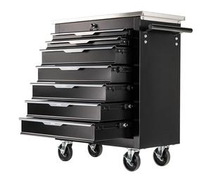 STIX Servante d'Atelier GarageGo P7 Chariot à Outils 7 Tiroirs INOX
