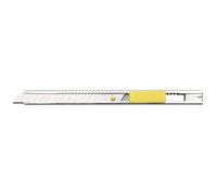 STL-ONE, boîtier en aluminium, 9 mm, argent/jaune