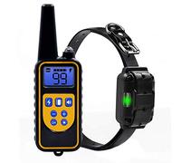 STLOVe Collier de Dressage pour Chien 800 Mètres Collier Anti-Aboiement avec Vibration et Stimulation Sonore Contrôlées Collier de Dressage pour Chien étanche Rechargeable