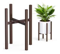 STLOVe Support à Plantes en Métal Dans, Balcons Tabouret Plante Convient aux Intérieurs/Extérieurs, Jardin Étagère à Fleurs avec Une Largeur Réglable-1Pcs(Sauf pour Les Plante et Pots de Fleur)