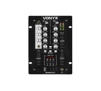 SkyTec Table de mixage Vonyx STM-2300 2 canaux – RCA Phono/Ligne, EQ 3 bandes, sorties RCA et casque