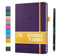 STM B5 non daté agenda 2024-2025 semainier + stylo gratuit ! Planificateur quotidien pour atteindre les objectifs, semaines d'autonomisation, planificateur mensuel pour les entreprises