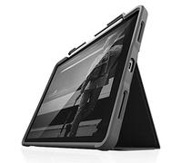 STM Goods Dux Plus Portfolio Adapté pour modèles Apple: iPad Air 10.9 (2020) noir, transparent