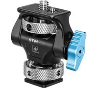 STM-CS Support de moniteur pour appareil photo avec griffe, pivotant et inclinable réglable pour écrans de 5"" et 7"", vis universelle 6,35 mm, compatible avec SmallHD, Atomos Ninja V et plus