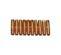 STM Der Meisterladen Lot de 10 buses d'alimentation pour tube de contact 0,6 mm-1,2 mm M6 x 25 MIG/MAG type 14/15 (10 pièces 0,8 mm)