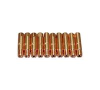 STM Der Meisterladen Lot de 10 buses d'alimentation pour tube de contact 0,6 mm-1,2 mm M6 x 25 MIG/MAG type 14/15 (10 pièces 1,0 mm)
