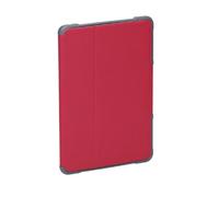 STM dux 20,1 cm (7.9") Folio porte carte Gris, Rouge, Transparent - Étuis pour tablette (Folio porte carte, Apple, Apple iPad mini 1 - 3, 20,1 cm (7.9"), 210 g, Gris, Rouge, Transparent)