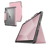 STM Dux Plus - Coque pour iPad Air 11" (M3 2025, M2 2024/11" 5e/11 4ème génération) : Ultra protectrice, légère, avec Dos Transparent, Porte-Stylet Apple, Coque Marche/arrêt à économie de Batterie -