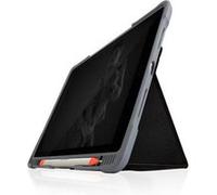 STM Folio 222-237JU-01 Noir pour iPad 7th Gen 10.2" (25.9cm), Polycarbonate/TPU, Fermeture Magnétique, Protection Chocs & Rayures, 339g