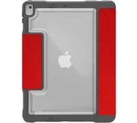 dux Plus Duo - Etui à rabat pour tablette - robuste - polycarbonate, polyuréthanne thermoplastique (TPU) - rouge - universitaire - pour Apple