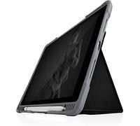 STM Dux Plus Duo iPad 10.2“ (7/8/9e gén - 2019 à 2021) - Coque de Protection Durcie avec Emplacement Stylet - Noir - Polybag