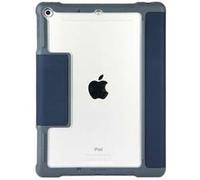 STM dux plus - Étui à rabat pour tablette - polycarbonate, polyuréthanne thermoplastique (TPU) - bleu nuit - 9.7" - pour Apple 9.7-inch iPad (5ème génération, 6ème génération) Bleu G