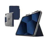 STM Dux Plus Étui Compatible avec Apple iPad 10,9" 10e génération (2022) - Bleu - Standard Militaire - Compartiment pour Apple Pencil - Support - Fonction Veille/réveil