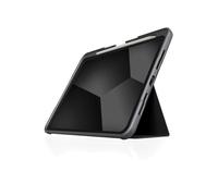 STM Dux Plus Folio Noir/Transparent pour iPad Pro 13" M4 (A2925, A2926, A3007), Polycarbonate/TPU, Fermeture Magnétique, Fonction Marche/Veille