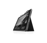 STM Dux Plus Folio pour Apple 12.9", Polycarbonate/TPU, Noir/Gris, Fermeture Magnétique, 291x230x13mm, 517g, Référence STM-222-334LZ-01