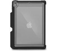 STM dux Shell Duo - Coque de protection pour tablette - robuste - polycarbonate, polyuréthanne thermoplastique (TPU) - noir - pour Apple 10.2-inch