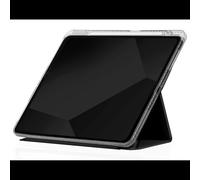 STM Folio Opp pour iPad Air 13" M2 (A2898/A2899/A2900) Noir/Transparent, 2 positions, protection chocs/chutes/rayures, 233x285x15mm, 293g