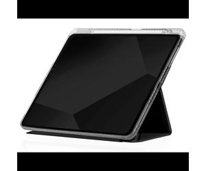 STM Folio Opp pour iPad Air 13" M2 (A2898/A2899/A2900) Noir/Transparent, 2 positions, protection chocs/chutes/rayures, 233x285x15mm, 293g