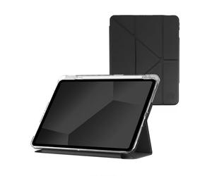STM Goods OPP Étui de Protection Fin avec Support magnétique innovant Origami Compatible avec Apple iPad Air 11" (M2 2024) Noir