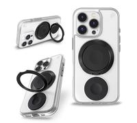 STM Roll Spin MagSafe® Coque pour iPhone 16 Pro, conçue pour Calmer Votre Esprit, Disque Rotatif Anti-Chocs, TPU Absorbant Les Chocs pour Une Meilleure Protection Contre Les Chutes, béquille à 360°,