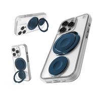 STM Roll Spin MagSafe® Coque pour iPhone 16 Pro Max, conçue pour Calmer Votre Esprit, Disque Rotatif, TPU Absorbant Les Chocs pour Une Meilleure Protection Contre Les Chutes, béquille à 360°,