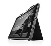 STM Rugged Plus STM-222-287L-01 convient à l'étui de protection iPad Pro (12,9 pouces) (la quatrième génération de 2020), protection contre les chutes de spécifications militaires, noir