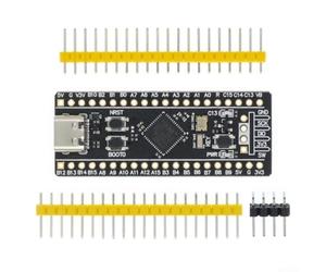 STM32F401CCU6 Carte de développement 32 bits Cortex-M4 STM32F401CCU6 avec oscillateur à quartz 25 MHz Compact STM32F4 Core Board 52 x 20 mm pour projets STM32F401CCU6 Board avec DFU et série (STM32F41