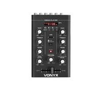 STM500BT DJ Table de mixage 2 canaux - lecteur MP3 USB , Bluetooth , entrée micro & sortie casque