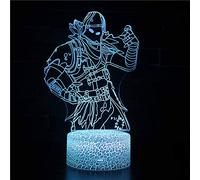 STmea Lampe de table 3D avec contrôle tactile 7 couleurs Creative Home Life Decor Model Toy Fashion Gifts (A12)