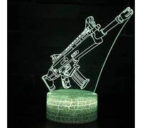 STmea Lampe de table 3D avec contrôle tactile 7 couleurs Creative Home Life Decor Model Toy Fashion Gifts (A5)